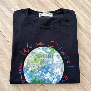 We are SMAP 스태프 티셔츠 STAFF 기무라 타쿠야 카토 신고