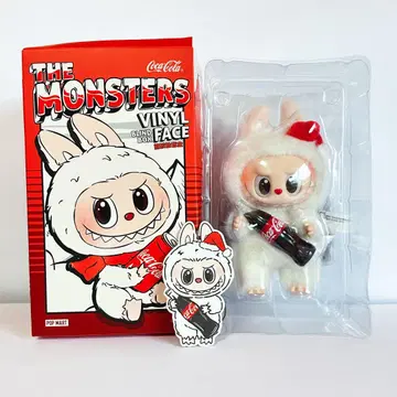 THE MONSTERS 코카콜라 시리즈 러브부 봉제 인형 키체인