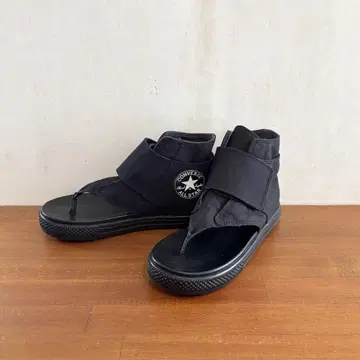 새상품 컨버스 올스타 플립플랍 24.0cm 블랙