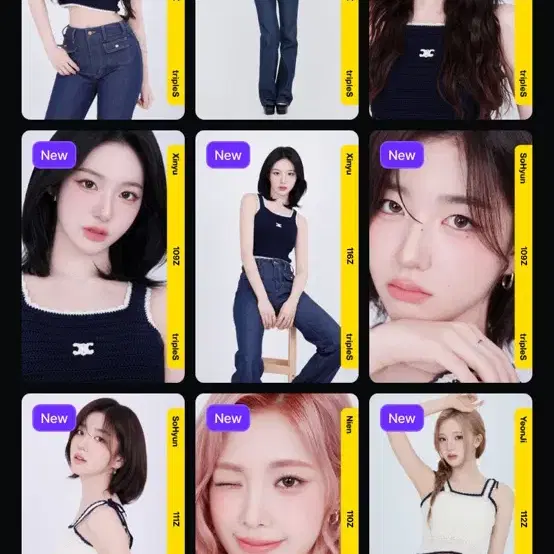 tripleS トエス サイン入りソロチェキ ジュビン S18 Shop Triples on Bunjang Global Site - No more Korean account!