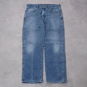 Wrangler 랭글러 W32 블루 데님 하의 파랑 구제 의류 15144