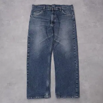 Wrangler 랭글러 W36 블루 데님 하의 파랑 수염 15142