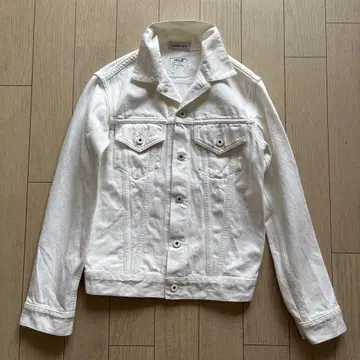 MADISON BLUE 화이트 데님 자켓 S