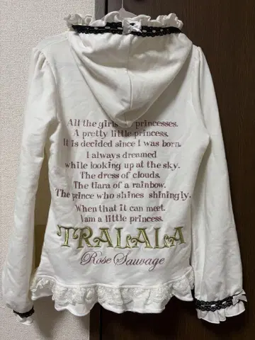 TRALALA 후드티 y2k 공주 갸루