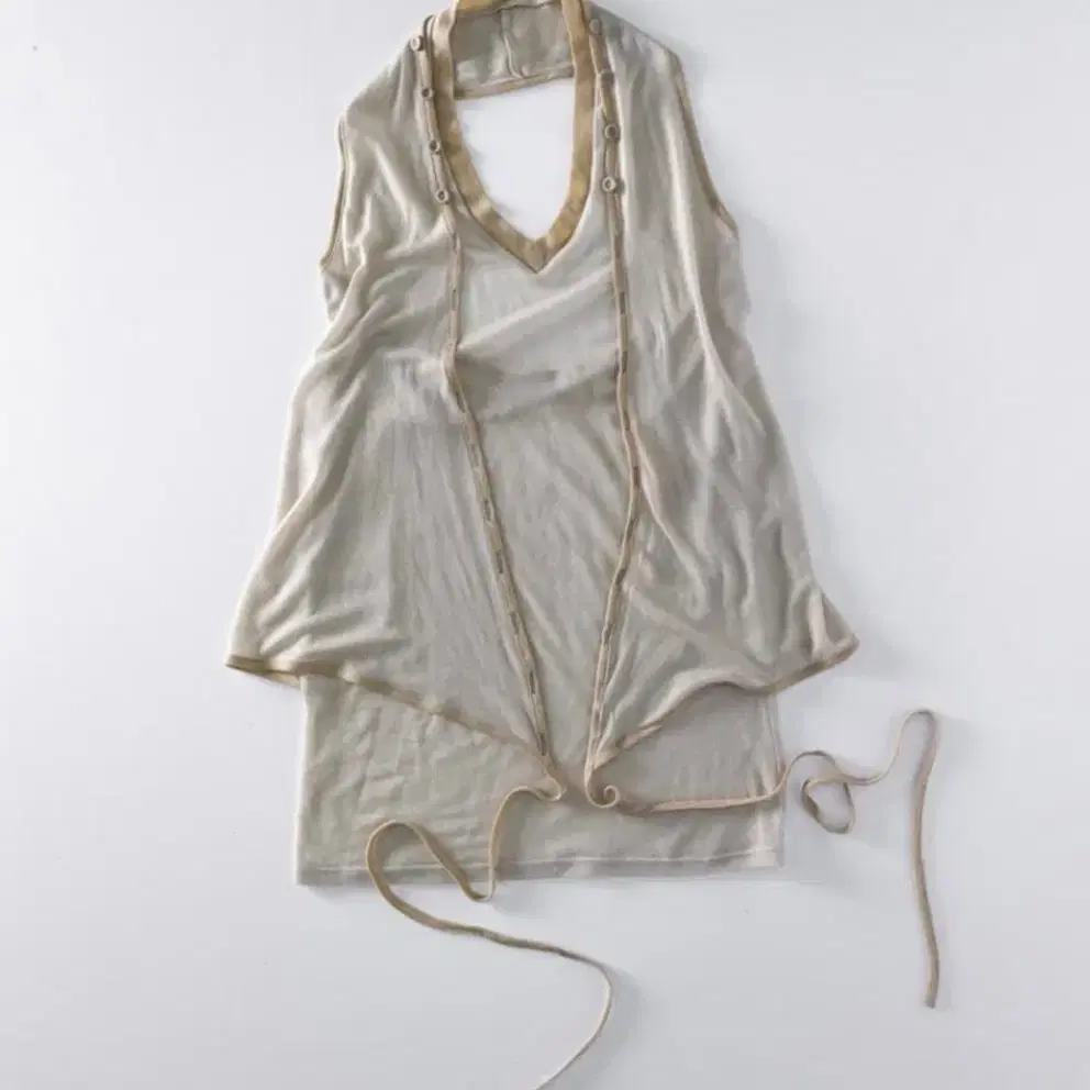 Tシャツ・カットソー [ulikasanctus] Halter Wrap Sleeveless Ulica Sanctus Halter Wrap Sleeveless #울리카,#울리카상투스