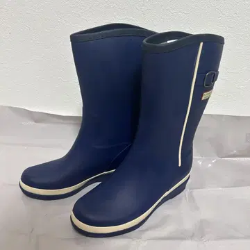히로미치나카노 장화 네이비 23cm