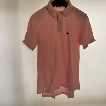 LACOSTE 피케 셔츠 (구제 의류) 핑크