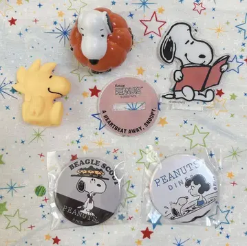 스누피 PEANUTS 우드스탁 굿즈 세트