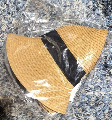 외전 접이식 캉캉 모자