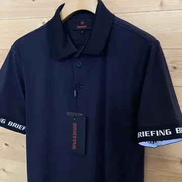 새상품 BRIEFING MENS LOGO BACK RIB POLO