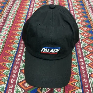 팔라스 블랙 로고 자수 캡