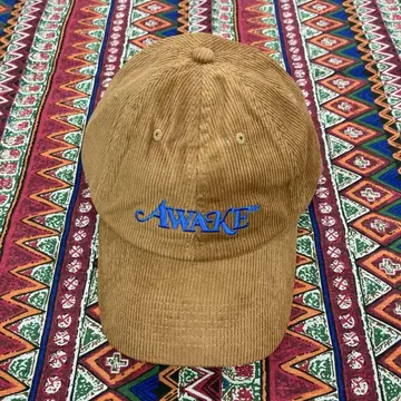 AWAKE 코듀로이 캡 브라운