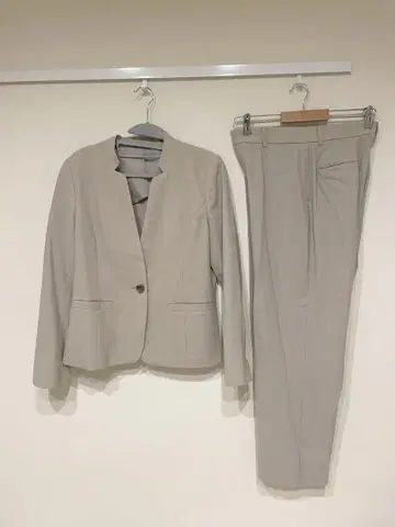 아오야마 양복 ANCHOR WOMEN 노카라 수트