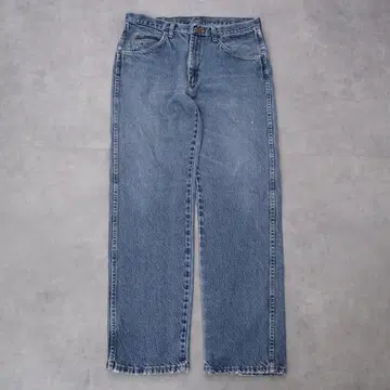 Wrangler 랭글러 W33 블루 데님 하의 파랑 구제 의류 15131