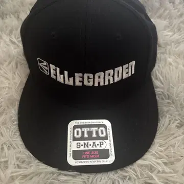 ELLEGARDEN 캡 블랙