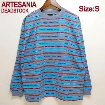 ARTESANIA 아르테사니아 긴팔 셔츠 데드스탁 스카이블루 멀티 S