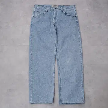Wrangler 랭글러 W34 블루 데님 하의 파랑 구제 의류 15129