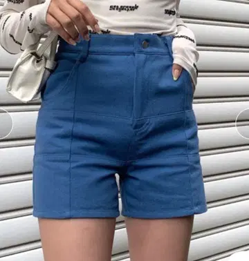택 포함! SHAGGIE 데님 숏 팬츠