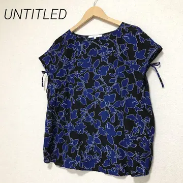 UNTITLED 언타이틀 꽃무늬 블라우스 일본제