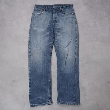Wrangler 랭글러 W34 블루 데님 하의 파랑 수염 15127