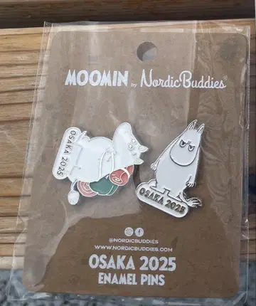 무민 핀 배지 오사카 엑스포 2025 OSAKA EXPO