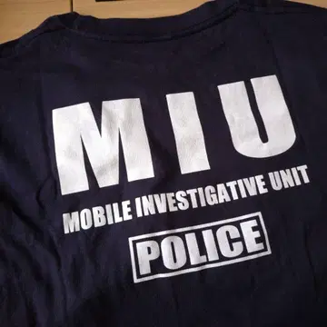 MIU404 티셔츠 M 네이비