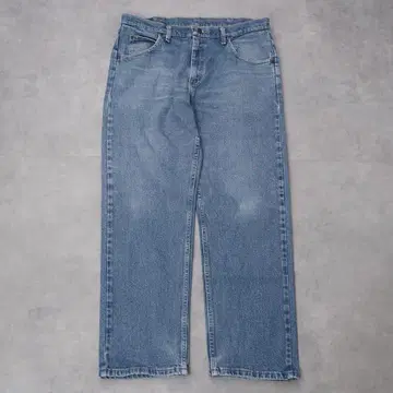 Wrangler 랭글러 W34 블루 데님 하의 파랑 수염 15125