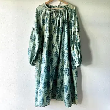 Kanno textile 개더 원피스
