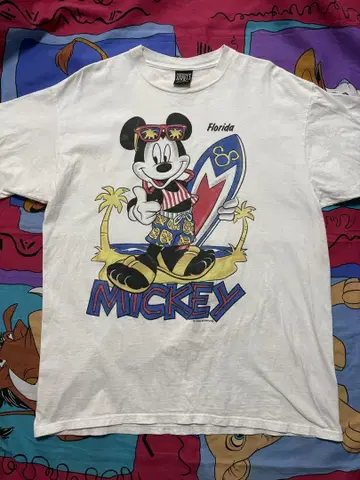 90년대 SHERRY의 "MICKEY FLORIDA" 사이즈: XL