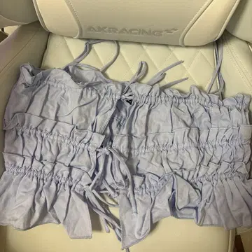 자라 라이트 블루 베어 탑 M