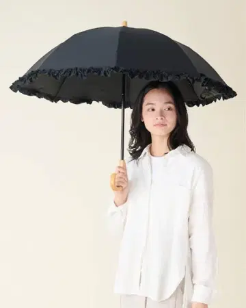 선배리어 100 접이식 양산 2단 접이식 블랙