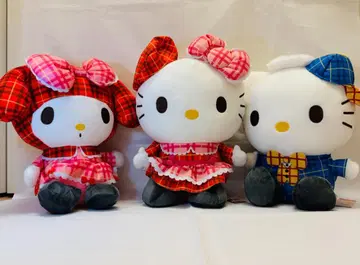헬로키티 봉제 인형 3종 세트