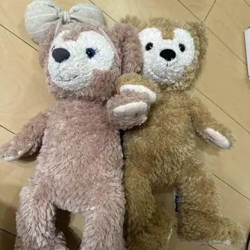 닷피 봉제 인형 리본 포함 약 45cm