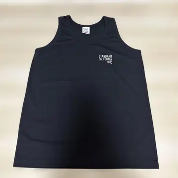 미사용 새상품 STANDARD CALIFORNIA RHC 블랙 탱크탑