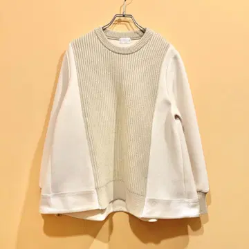 SONO 풀오버 더블 니팅 플레어 하이브리드 풀오버 1