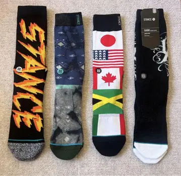 스탠스 삭스 STANCE SOCKS 양말 4장 세트