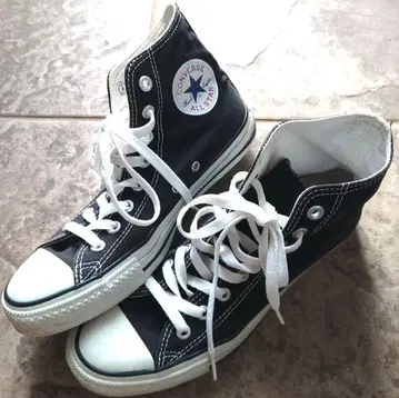 CONVERSE ALL STAR 블랙 하이컷 26cm