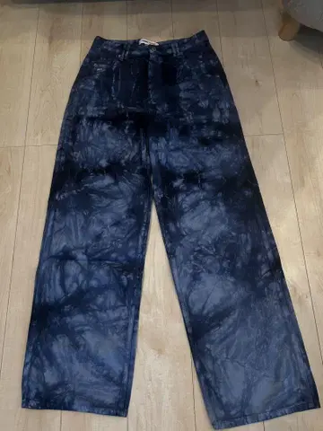 TOMMY JEANS 타이다이 패턴 와이드 팬츠 26 32