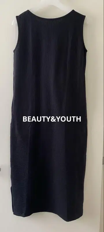 BEAUTY&YOUTH 축구 슬리브리스 원피스 2way 벨트 끈 포함