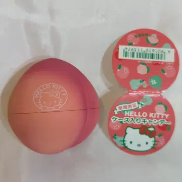 산리오 헬로키티 후르츠 케이스 캔디 피치 2003년