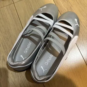 Puma 스피도 캣 실버 발레 슈즈