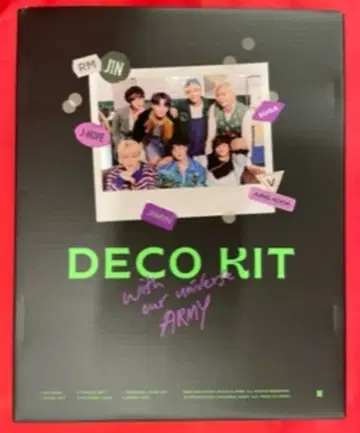 BTS 데코 키트 2022