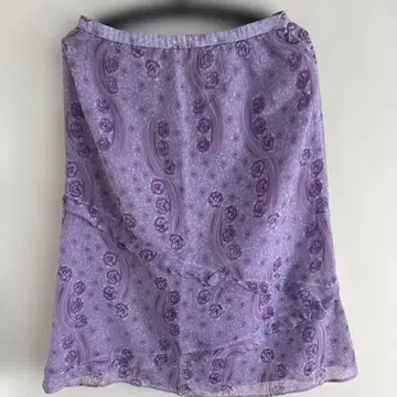 Leilian13+ 퍼플 플레어 스커트