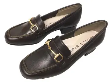 LuLuca step 루루카 스텝 비트 로퍼 브라운 22cm