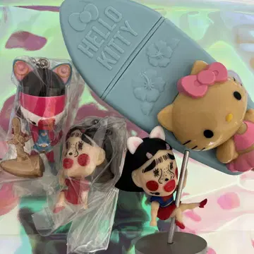 브리아나 헬로키티 피규어 4종 세트