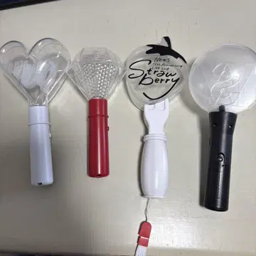 news. 테고마스 응원봉 세트 투명/화이트/레드/블랙/파랑/옐로우 컬러