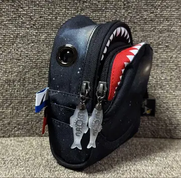 Morn Creations SHARK 상어 혹성 패턴 파우치