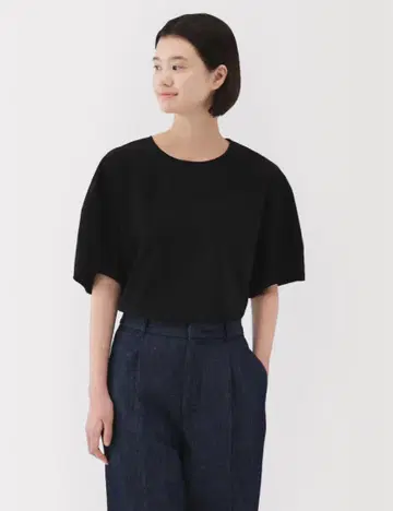 이번 시즌 무인양품 여성용 냉감 반팔 블라우스