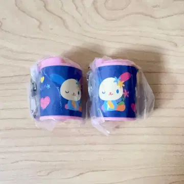 산리오 코인 실린더 2 우사하나 가챠가챠 2개 세트