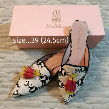Pretty Ballerinas 태슬 뮬 사이즈 39(24.5cm)
